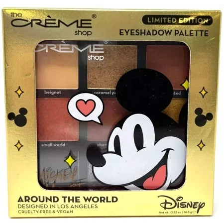 The Crème Shop | Disney: Around the World Eyeshadow Palette (Mickey Mouse) | Walmart (US)