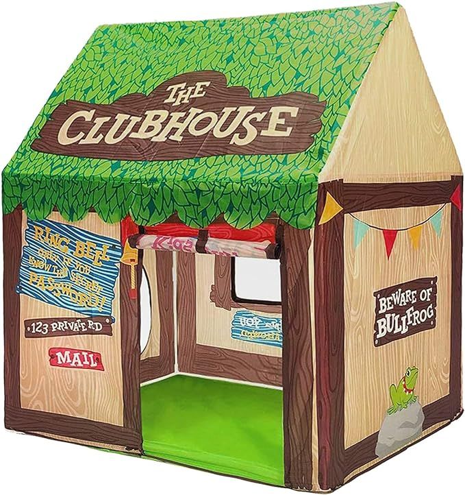Swehouse Clubhouse Tent Kids Play Tents for Boys School Toys for Indoor and Outdoor Games Childre... | Amazon (US)