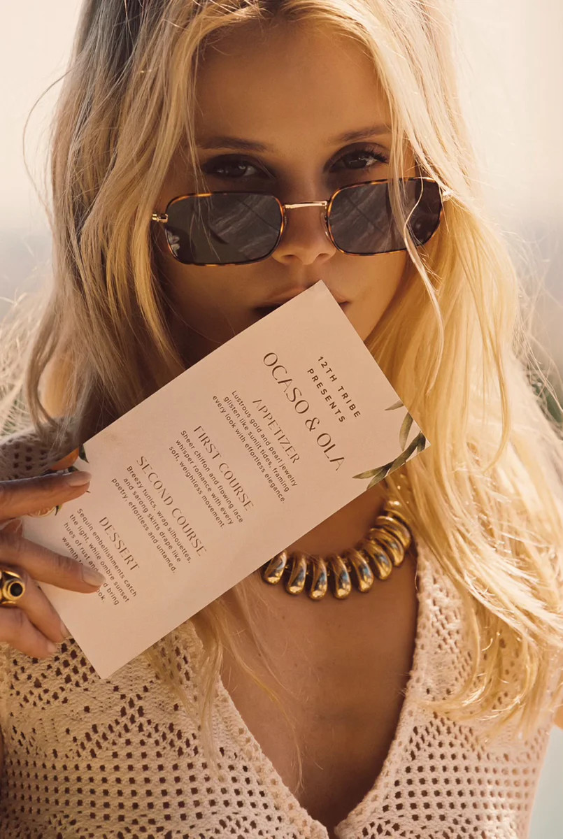 Burning Bright Black Metal Sunglasses | 12th Tribe