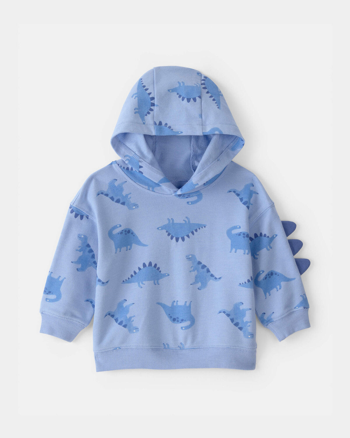 Baby Boy Dinosaur French Terry Hoodie - Blue | Carter's | Carter's Inc