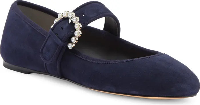 Stuart Weitzman Piper Mary Jane Ballet Flat (Women) | Nordstromrack | Nordstrom Rack
