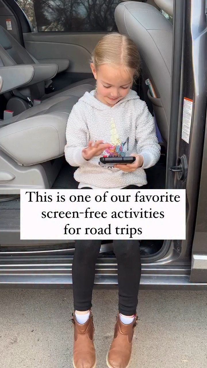 Let the record show that I am NOT ONE BIT anti-screens on road trips.

But it’s nice to break them up with some screen-free activities especially if you have kids like mine who start to get a little carsick or headachy after looking at a screen too long!

We got this Super Slider Puzzle for our daughter for Christmas last year (she was 6!) and it easily one of the most popular gifts of the year!

It’s clever and engaging and everyone in our family loves it (it gets used most nights while I read aloud!).

I’ve linked this puzzle along with more than 15 other screen-free road trip activities!

#LTKTravel #LTKKids