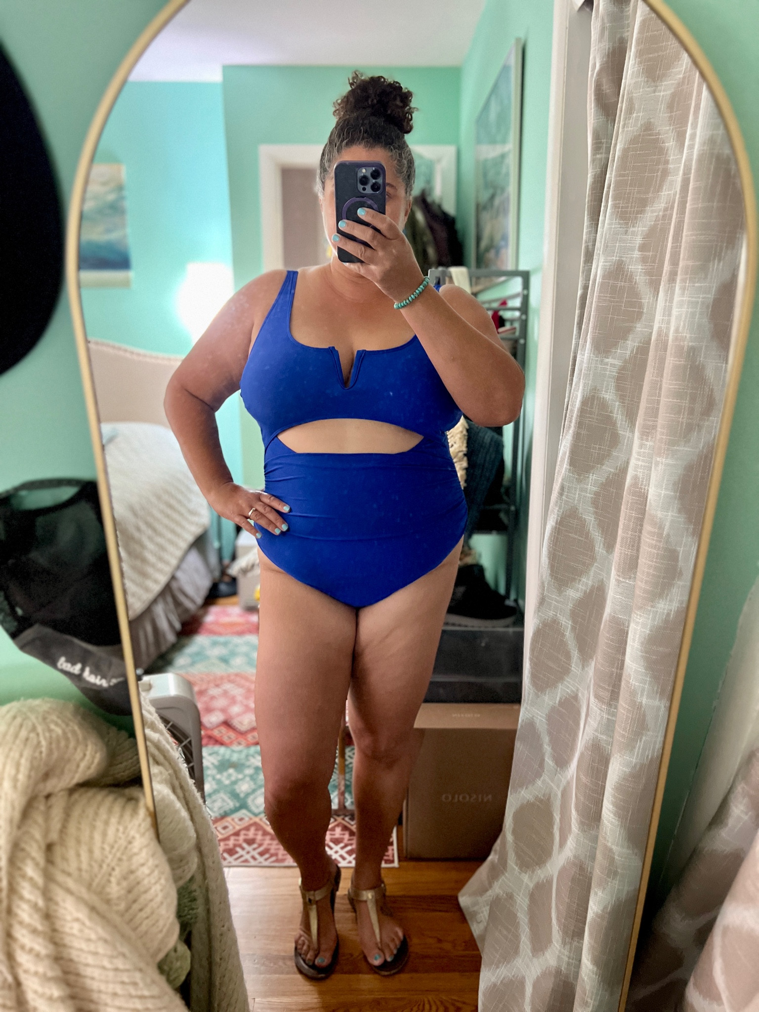 Another Amazon swimsuit for the win. #gifted 

I’ve been impressed with the swimsuits I’ve gotten off the site for less than $50.

It comes in several colors up to XXL. I am wearing an XL.

DISCLOSURE: I received this item for free from Amazon in exchange for my honest review.

#LTKFindsUnder50 #LTKMidsize #LTKSwim