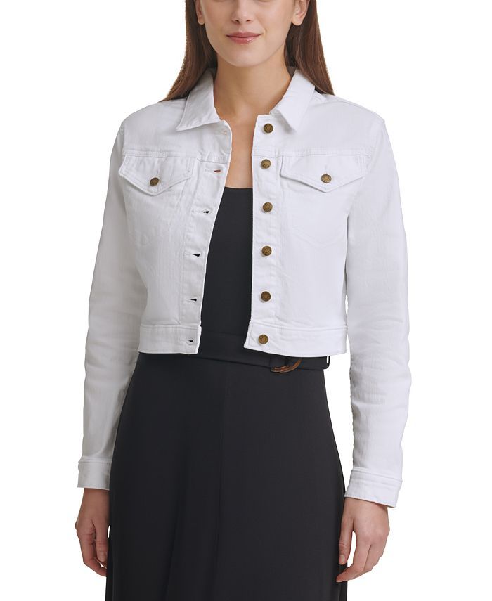 White Jean Jacket | Macys (US)