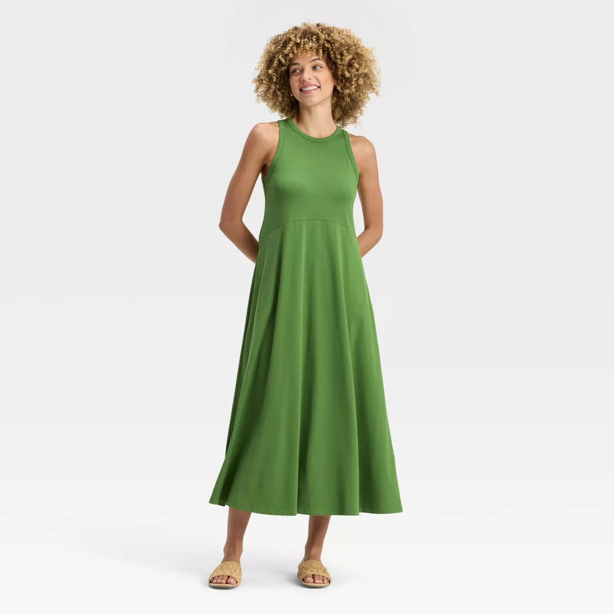 Women's Knit Maxi Tank Dress - A New Day™ | Target
