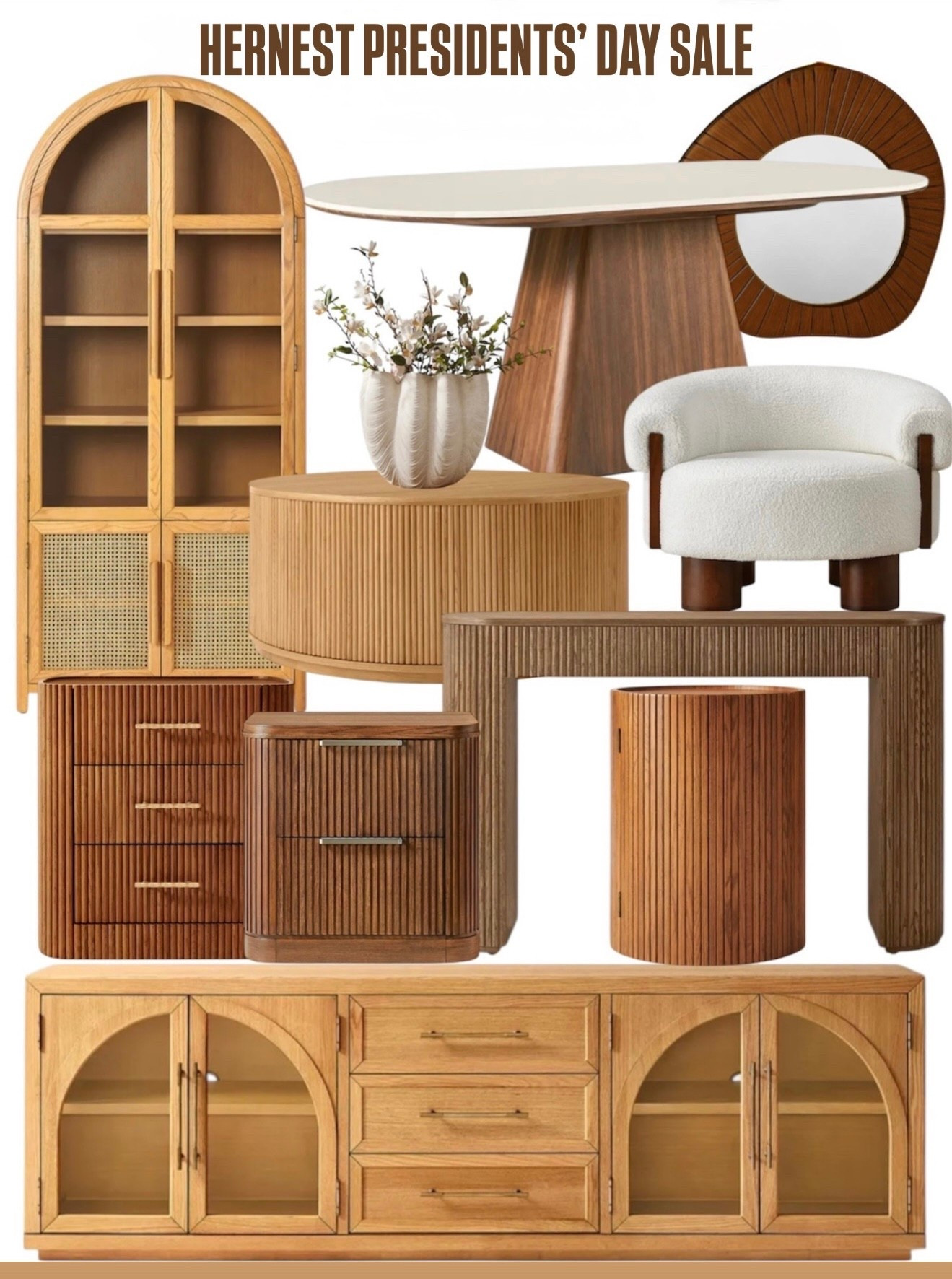 Hernest Presidents’ Day sale up to 60% off. Ends Feb 18. 





Coffee table, spring home refresh inspo, Hernest home, dining table, Hernest best sellers, console table, oak cabinet, Hernest furniture 

#LTKSeasonal #LTKHome #LTKSaleAlert