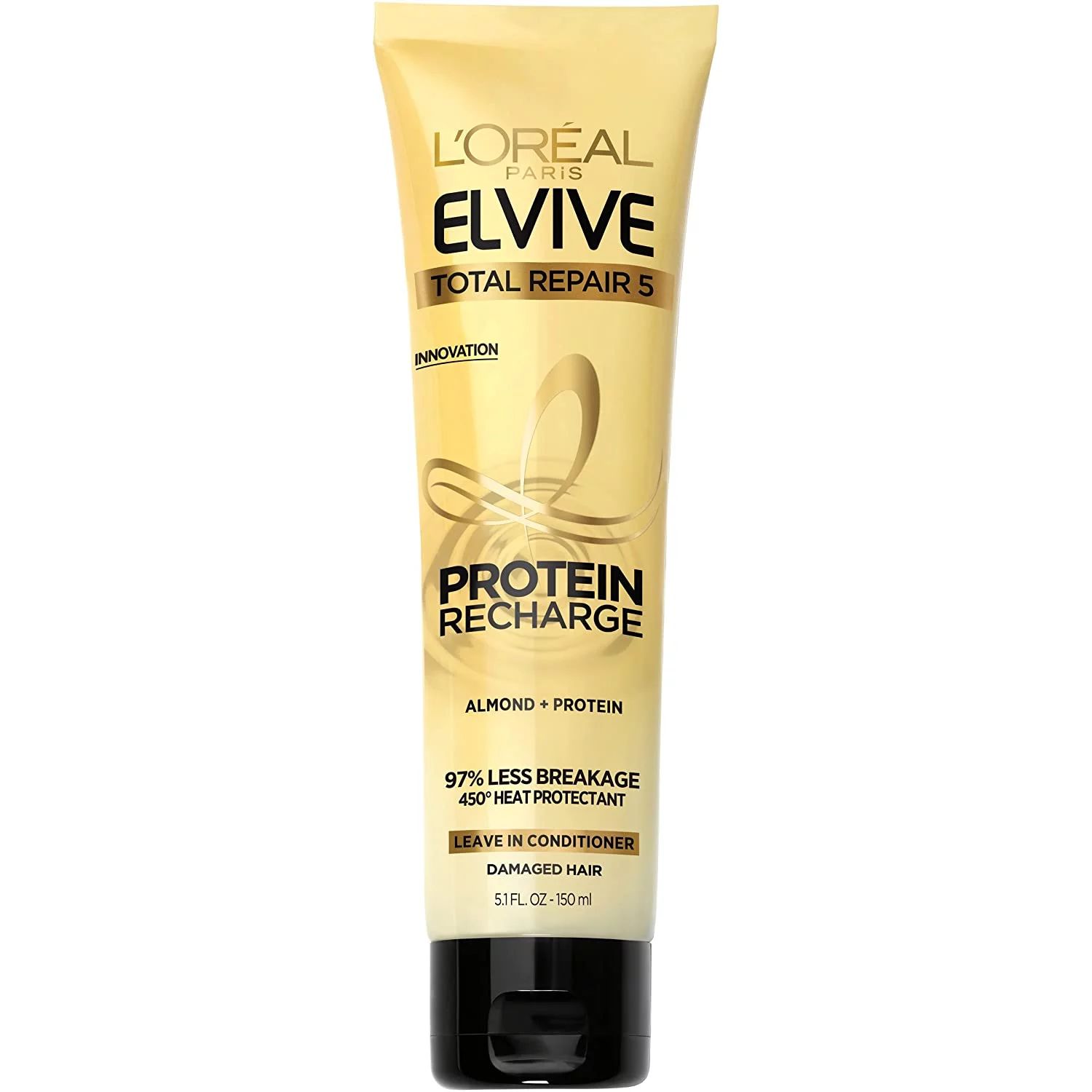 L'Oreal Paris Elvive Total Repair 5 Protein Recharge Leave In Conditioner Treatment, and Heat Pro... | Walmart (US)