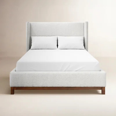 Chartier Upholstered Wingback Bed | Wayfair North America
