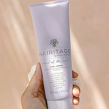 Hairitage Ahead of the Curl! Hydrating Curl Cream - Frizz Control, Strength Training Leave In Con... | Amazon (US)