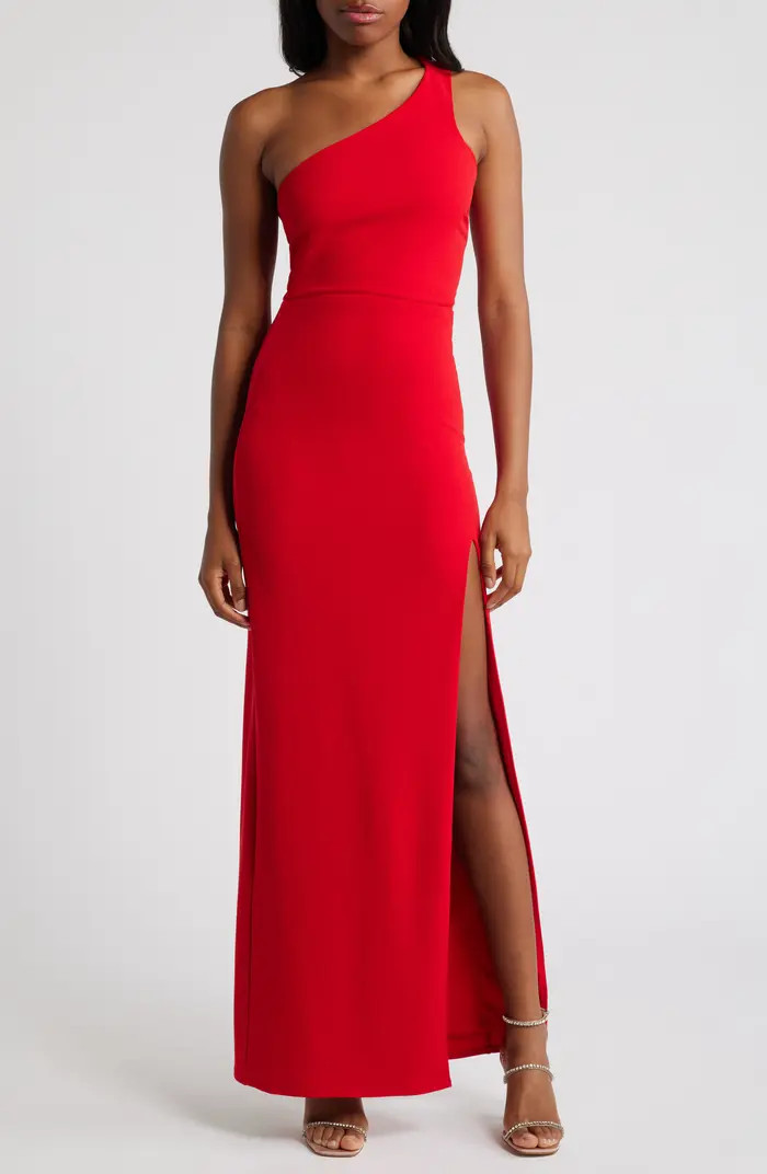 Idyllic Impression One-Shoulder Gown | Nordstrom