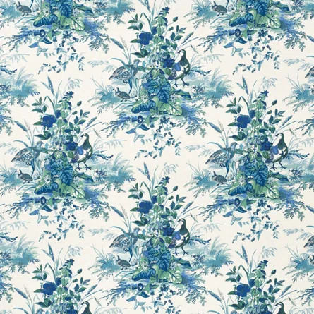 Schumacher Quail Meadow Fabric | Wayfair North America
