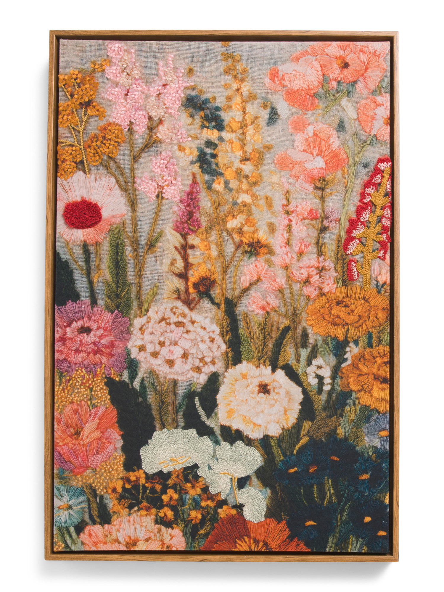 16x24 Threaded Embroidered Garden Wall Art | Home | Marshalls | Marshalls