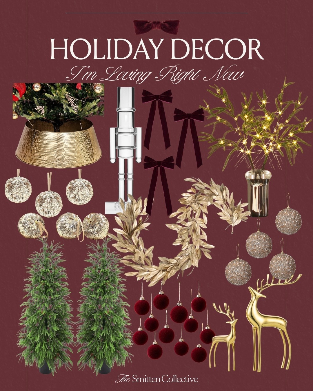 The holiday decor I’m loving right now! 🎄