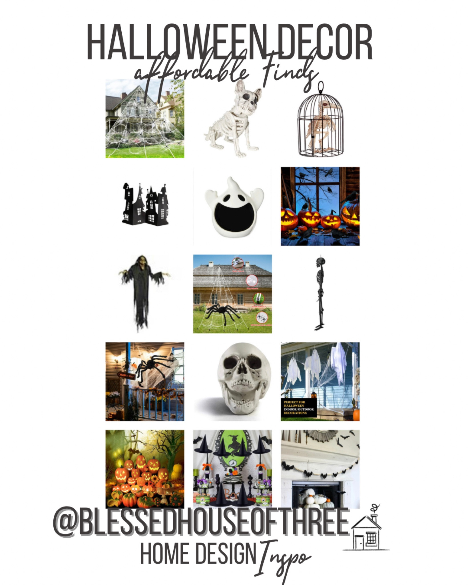 Affordable Halloween decor, posable sable skeleton, haunted Halloween house, skeleton skull, ghost candy bowl, black crows, bulldog skeleton, animated witch, Halloween spider web



#LTKFind #LTKSeasonal #LTKhome