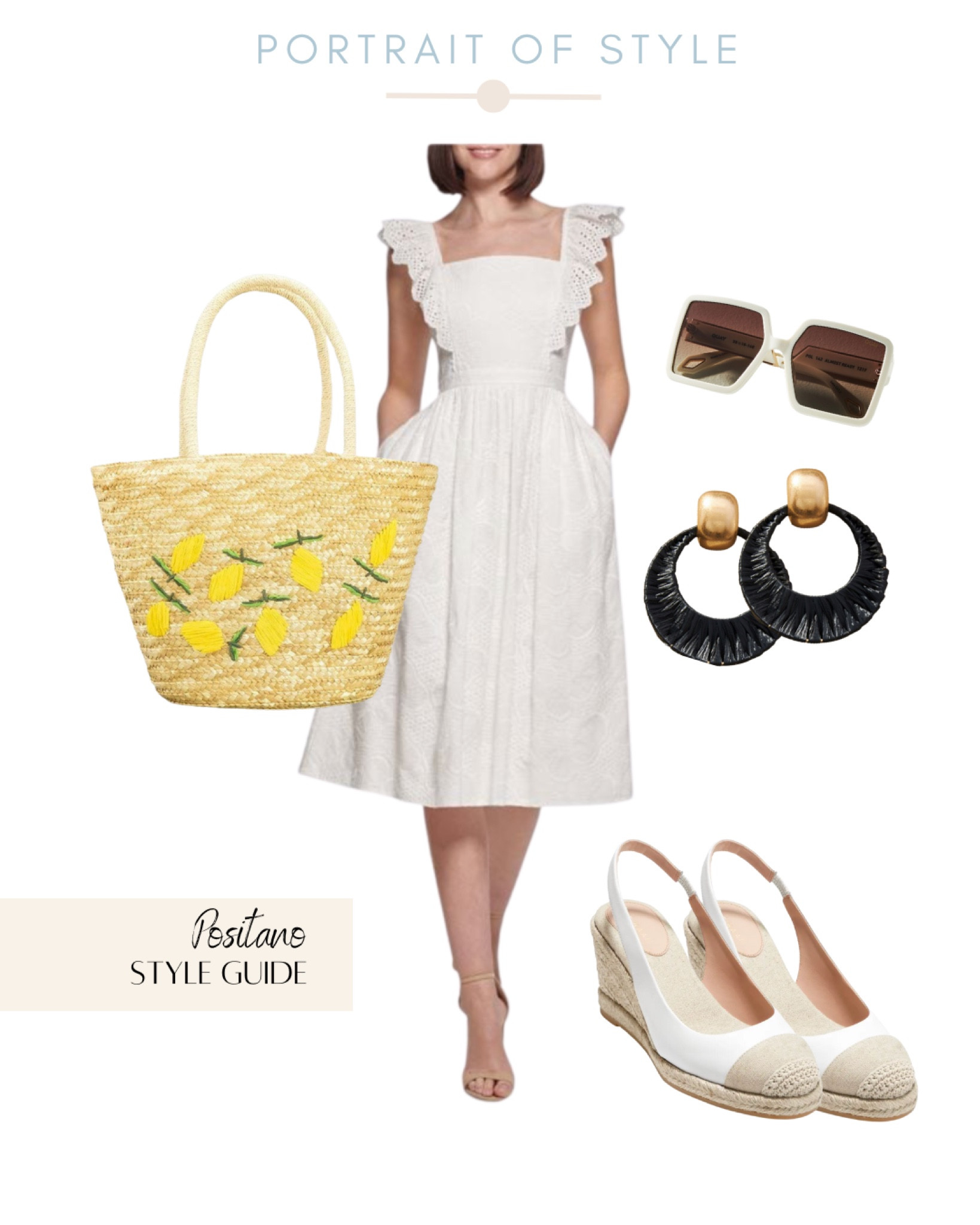What to wear on your next vacation or honeymoon to Italy! 

#whitedress #lemonbag #sunglasses #earrings #espadrilles #quay #positano #italyoutfits #positanooutfits

#LTKtravel #LTKstyletip #LTKFind