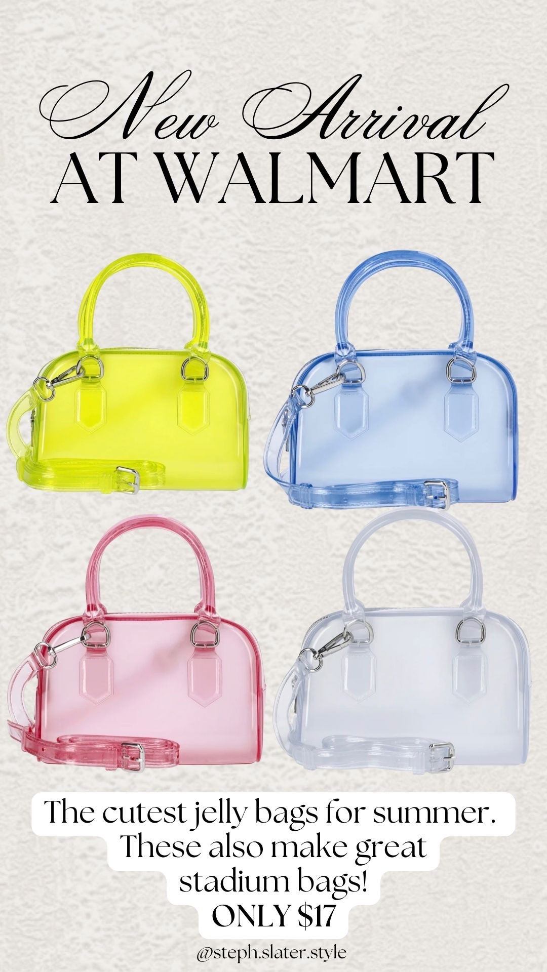 Trendy jelly bags for $17!

#LTKSaleAlert #LTKSeasonal #LTKootd