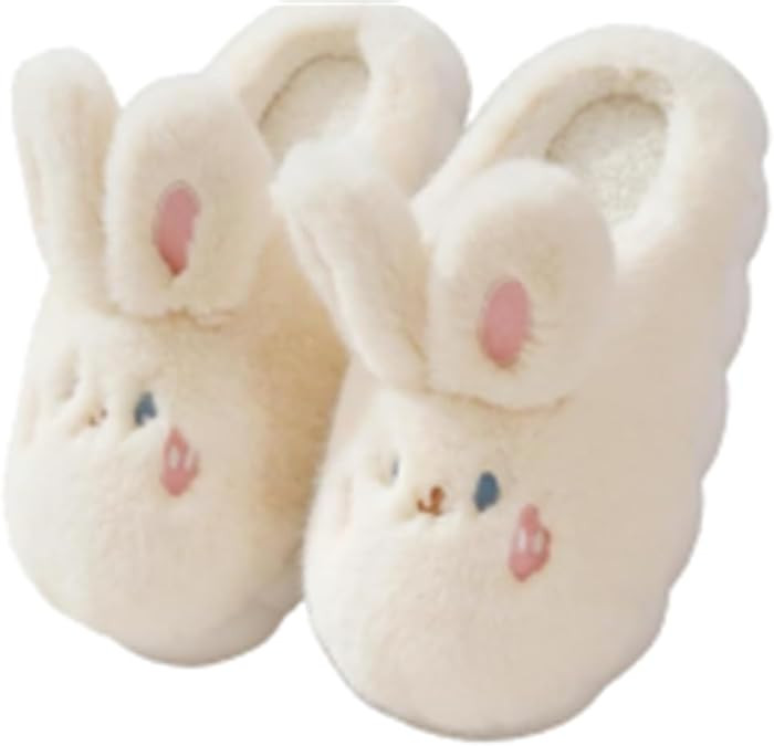 ELONEL Cute Rabbit Slippers Women's Home Couple Animal Slippers Anti slip and Warm External Wear ... | Amazon (US)