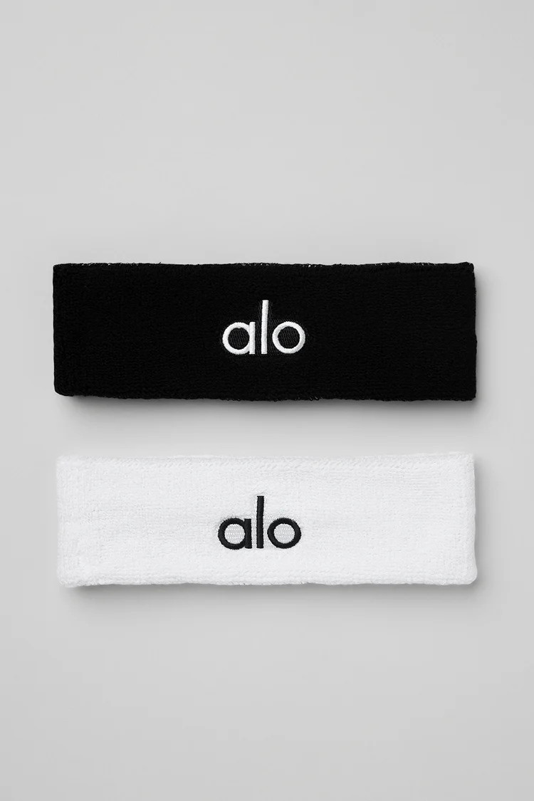Glow Sweatband (2-Pack) | Alo Yoga (US)