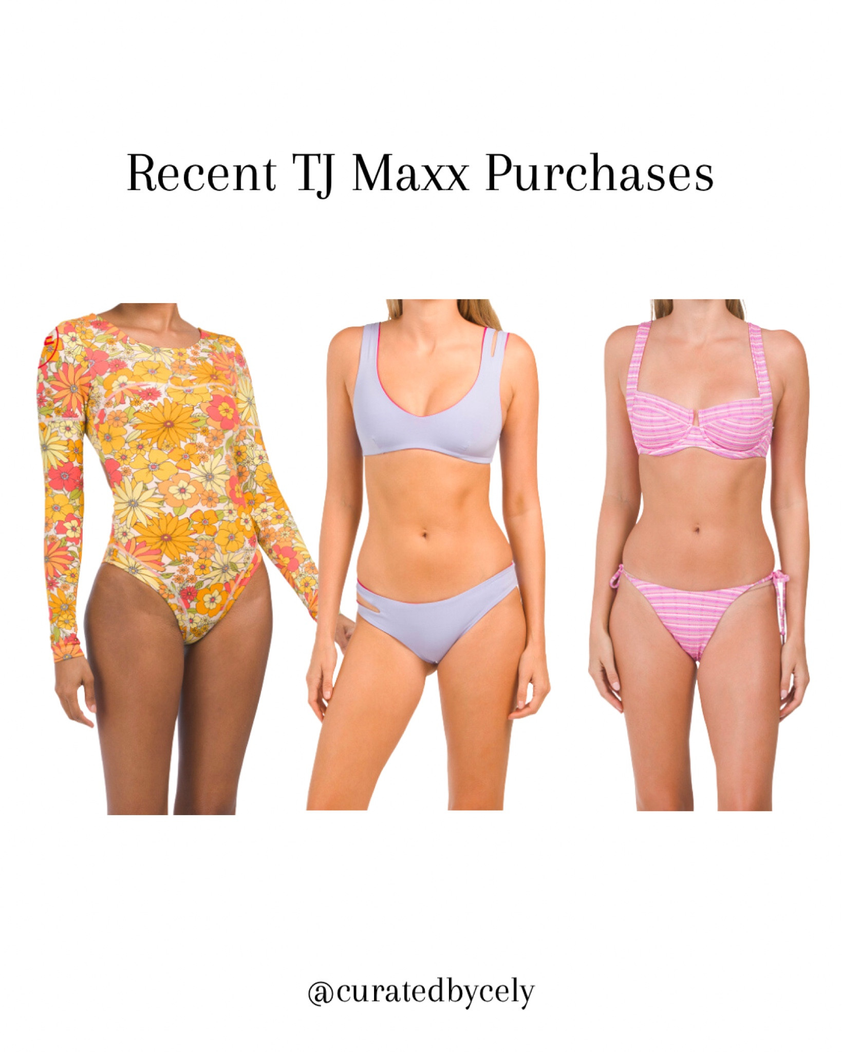 Recent TJ Maxx Purchases

#LTKSeasonal #LTKswim #LTKunder50