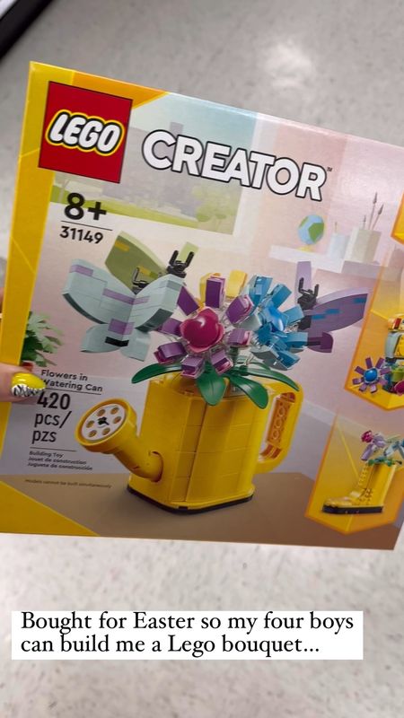 Instead of buying flowers this Easter I’ll have my boys build me a bouquet of flower legos.

#easter #legos #eastergifts #easterlegos #spring #kidsgifts

#LTKstyletip #LTKkids #LTKVideo