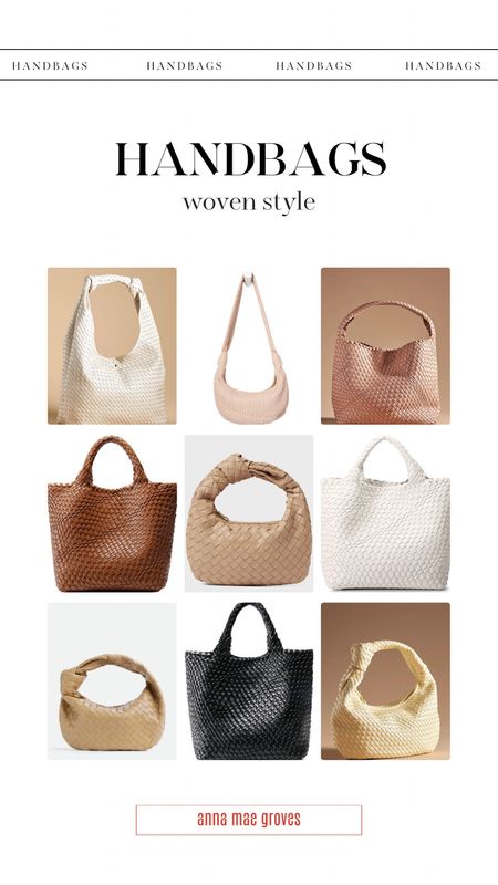 Woven handbags are in style this season - here are some of my picks from all price ranges and styles! 

#LTKhome #LTKstyletip