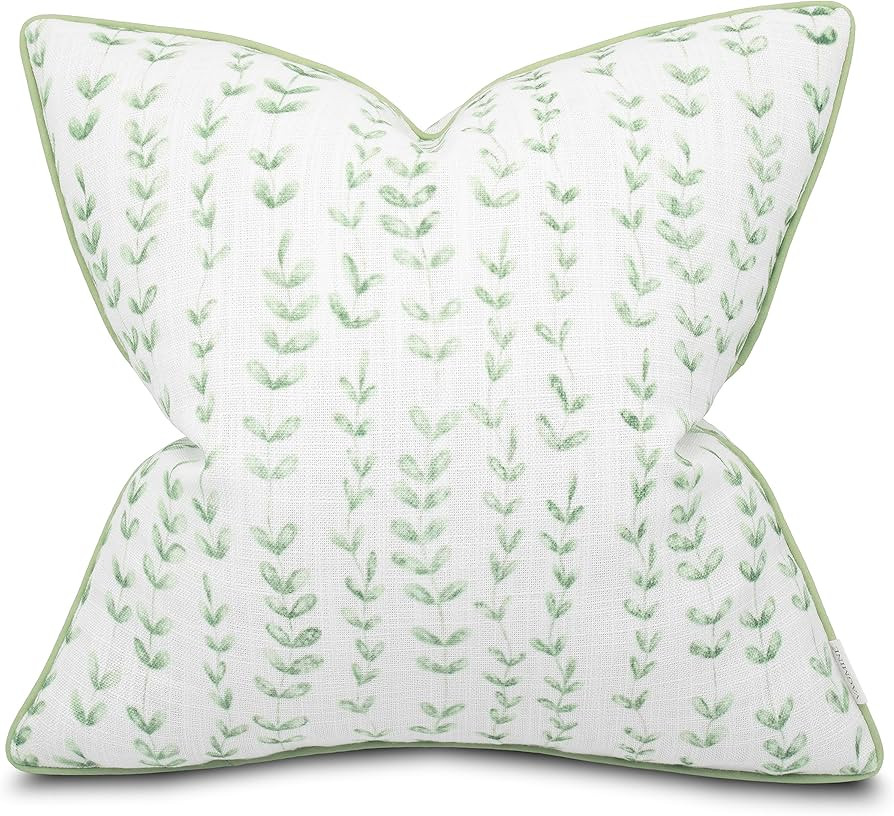 VAGMINE Printed Square Decorative Accent Throw Pillow Cover - for Master Bedroom, New Home, Anniv... | Amazon (US)