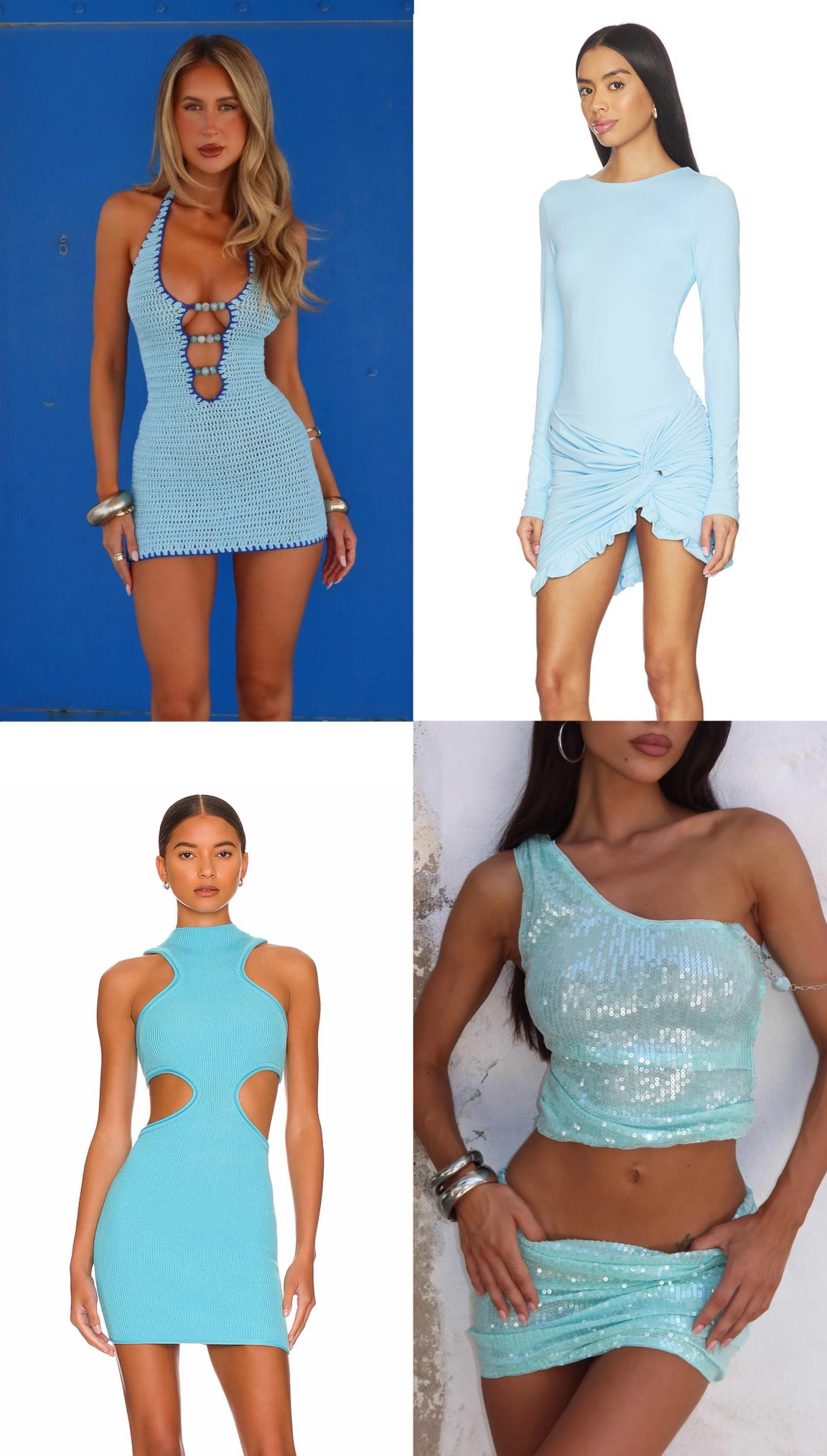 Blue spring break/tropical vacation outfit inspo 

#LTKootd #LTKTravel