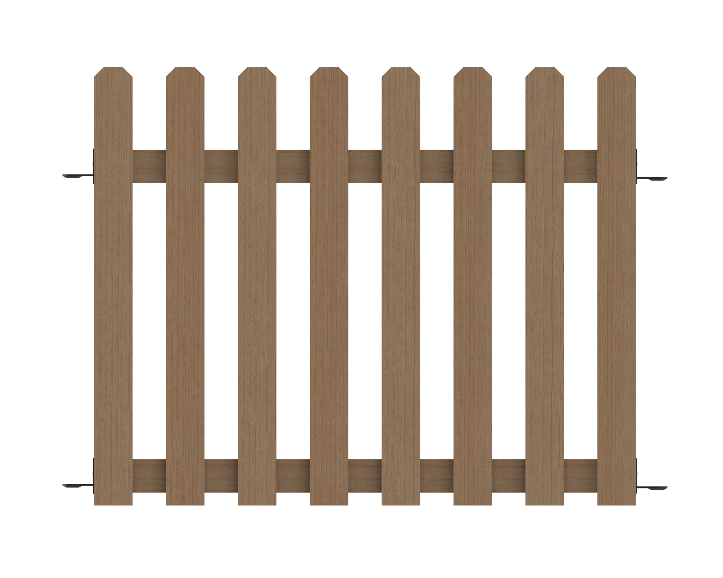 Yardlink Cedar Wood Fence Panel, 34 inch H x 45-1/2 inch W | Walmart (US)