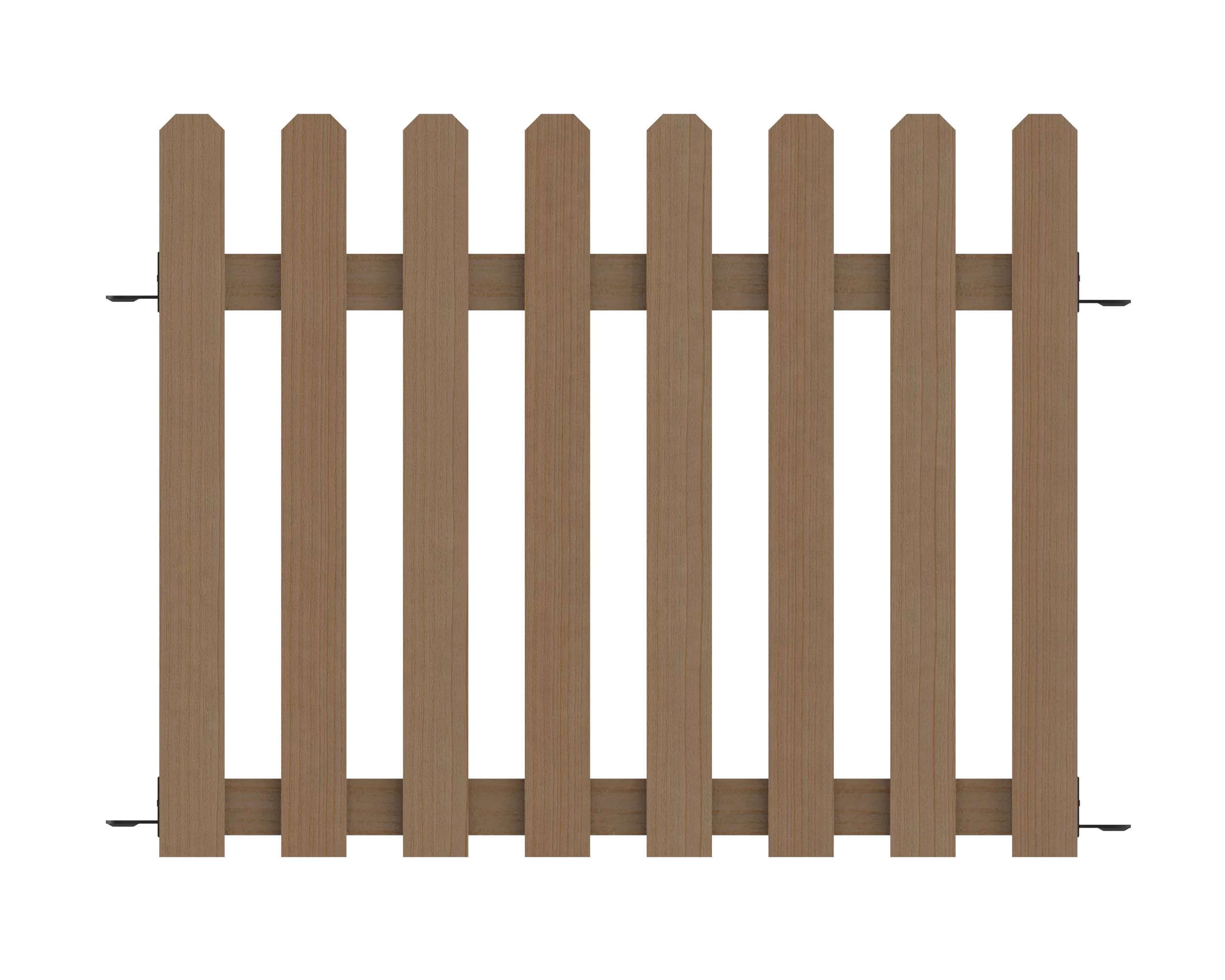 Yardlink Cedar Wood Fence Panel, 34 inch H x 45-1/2 inch W | Walmart (US)