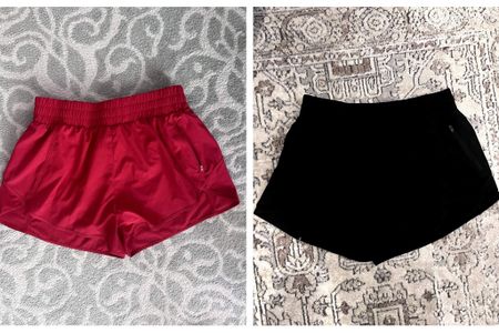 Shorts so nice...I bought them twice! Wearing a pair as I type this! love the length and thicker (but not too compressing) waistband! 
Several options down to around 12 right now!! Walmart fashion shorts sale athletic wear athleisure 