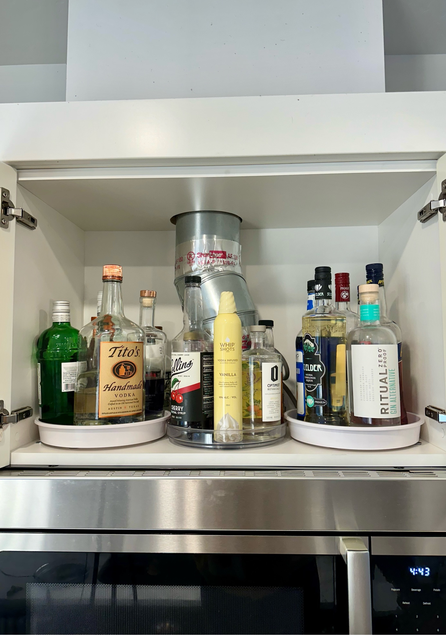 Liquor cabinet organization 

#LTKsalealert #LTKhome #LTKfindsunder50