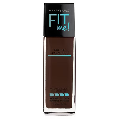 Maybelline Fit Me Matte + Poreless Oil Free Foundation - 1 fl oz | Target