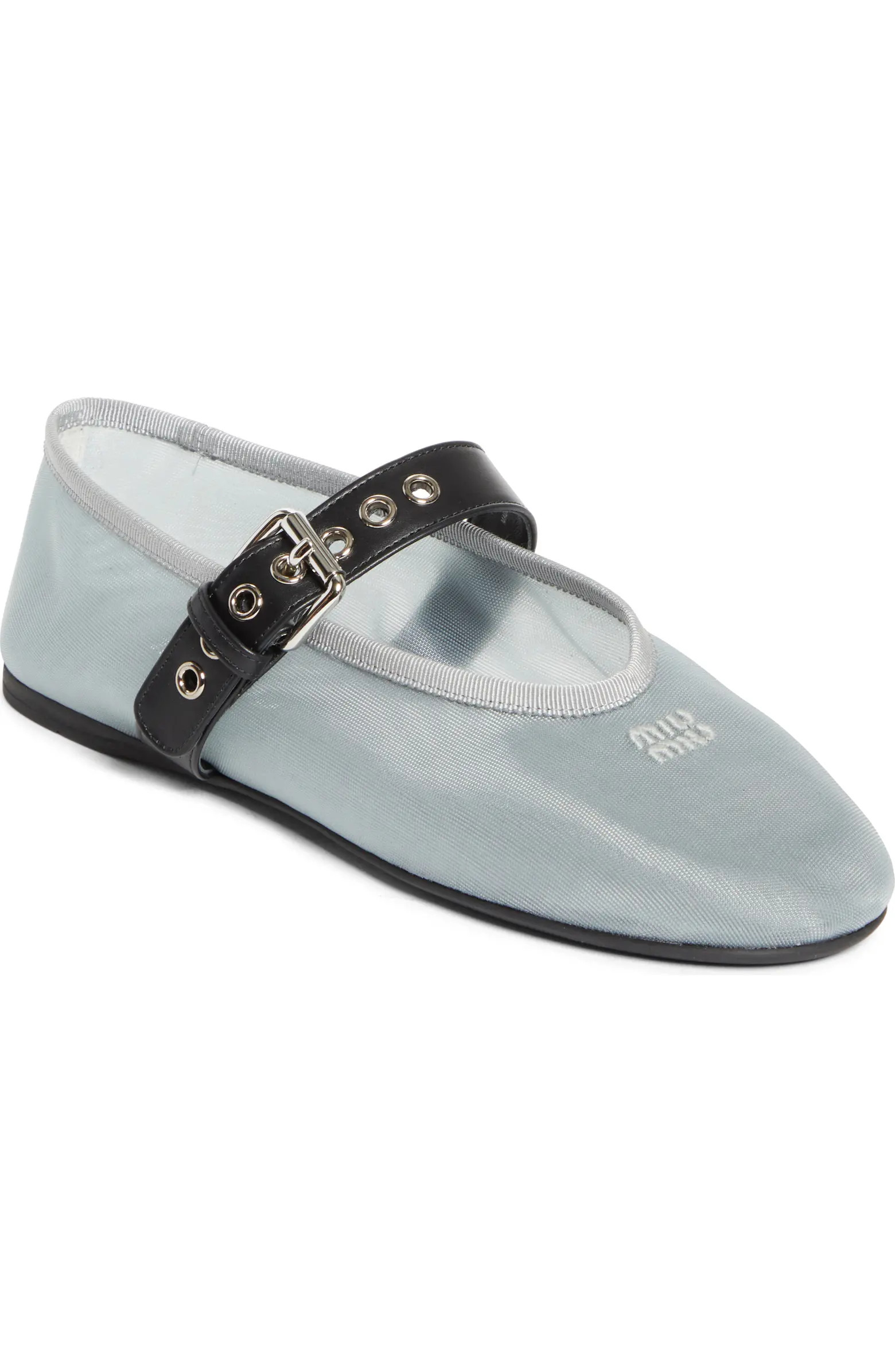 Miu Miu Mary Jane Ballet Flat (Women) | Nordstrom | Nordstrom