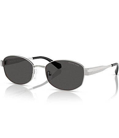 Michael Kors Women's MK1161 56mm Oval Sunglasses - Silver | Dillard's