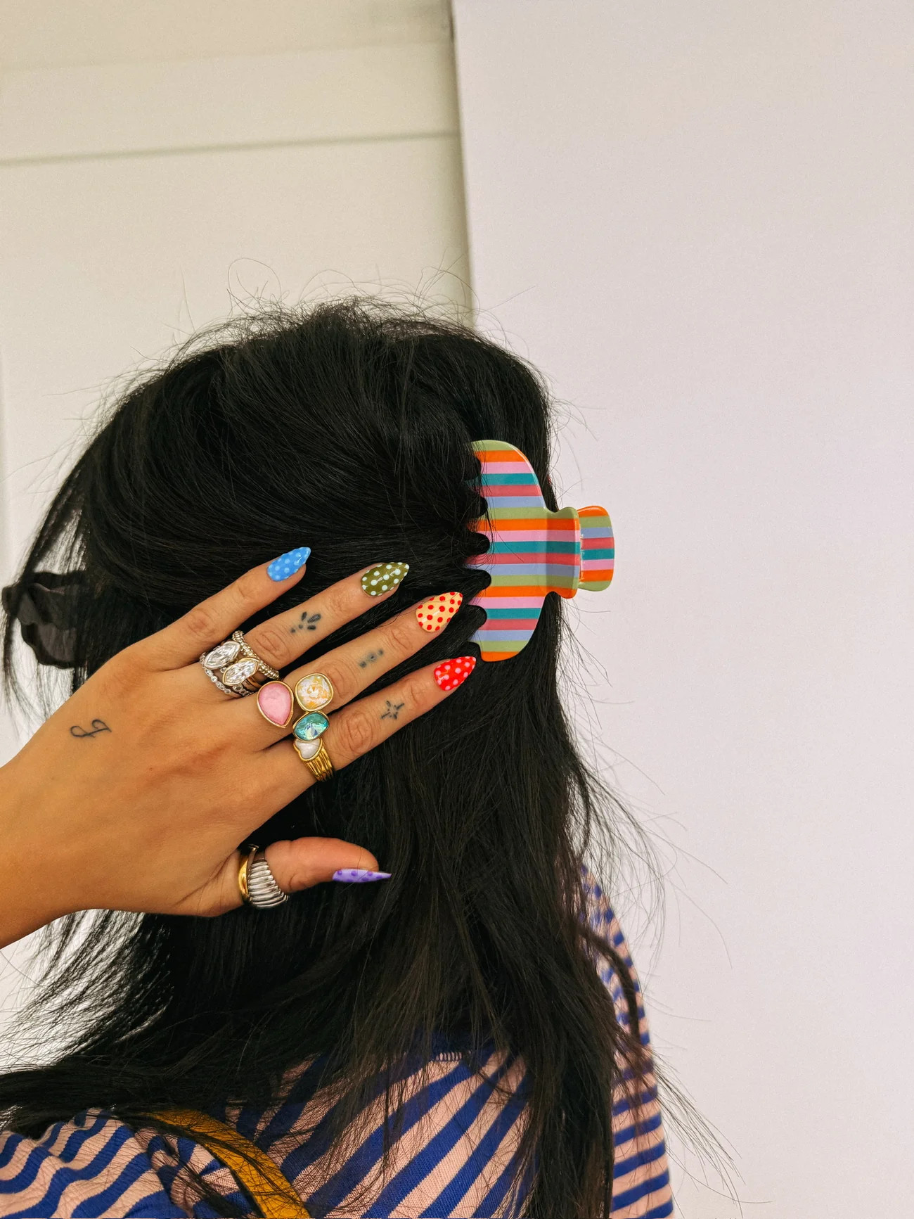 ETTA OG | stripe hair clip - citrus | Etta+East
