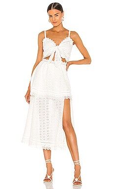 V. Chapman Panna Cotta Maxi Dress in White from Revolve.com | Revolve Clothing (Global)