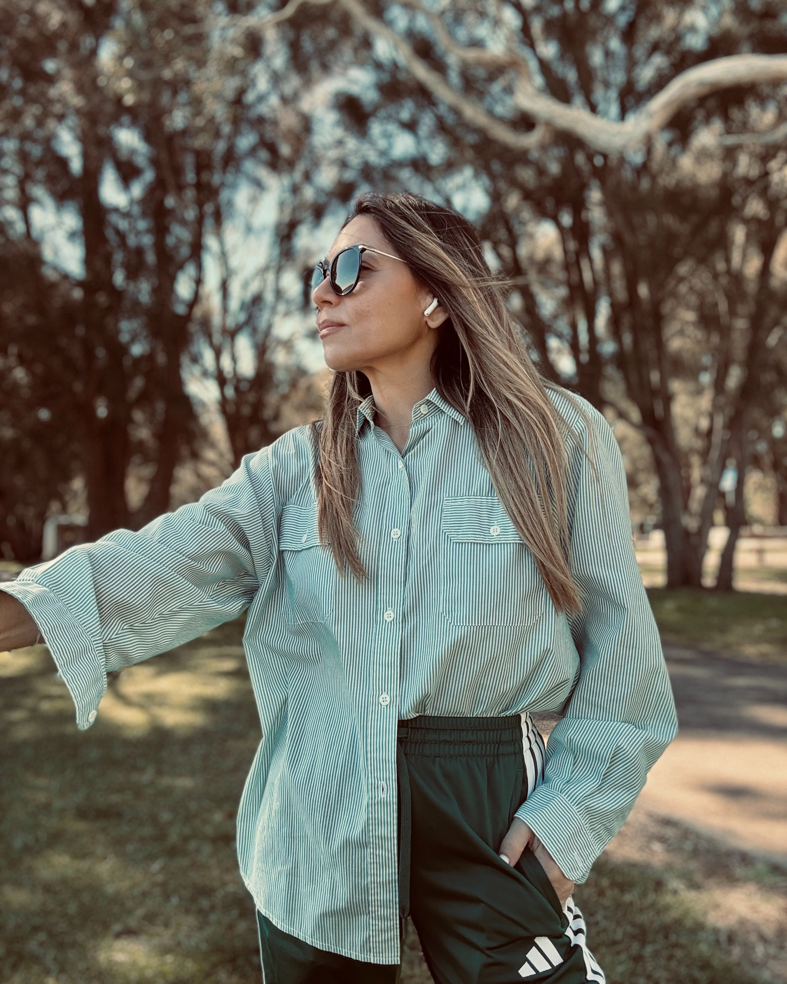 Off duty 💚🤍

#LTKwinter #LTKaustralia #LTKover50style