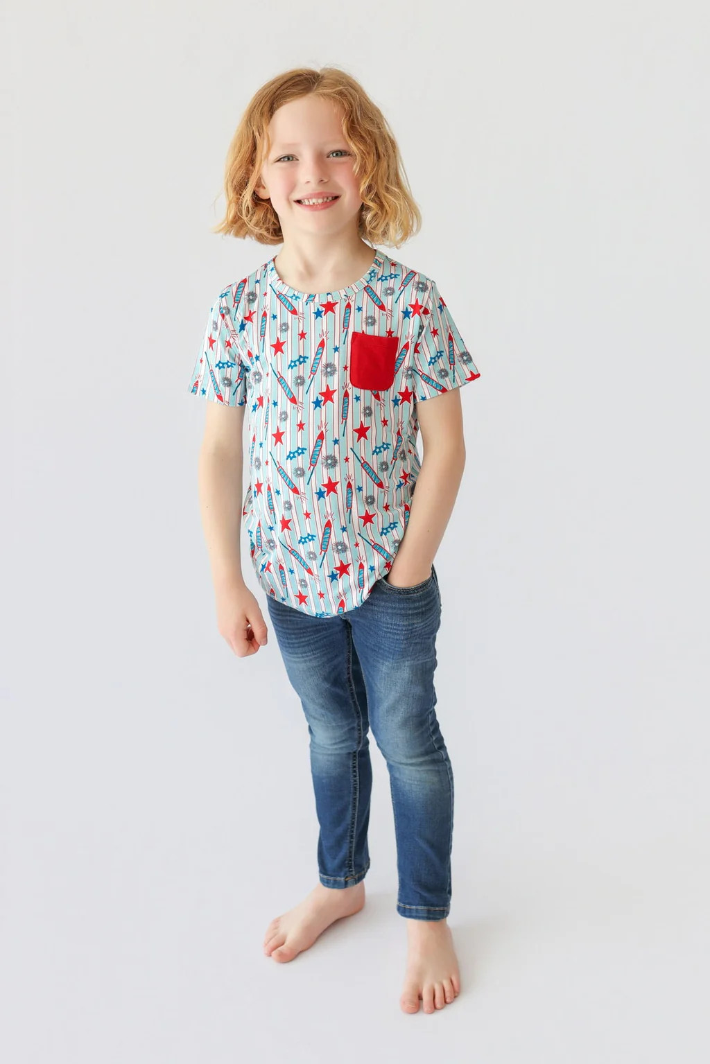 ROCKET POP PARADE DREAM POCKET TEE | Dream Big Little