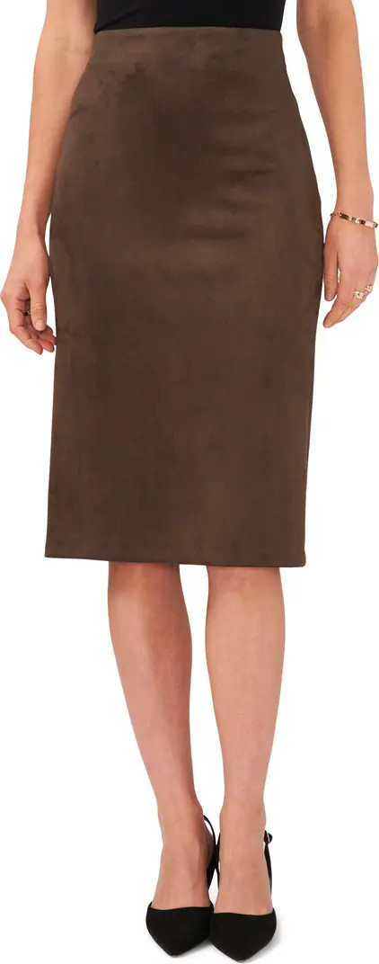 Faux Suede Pencil Skirt | Nordstrom