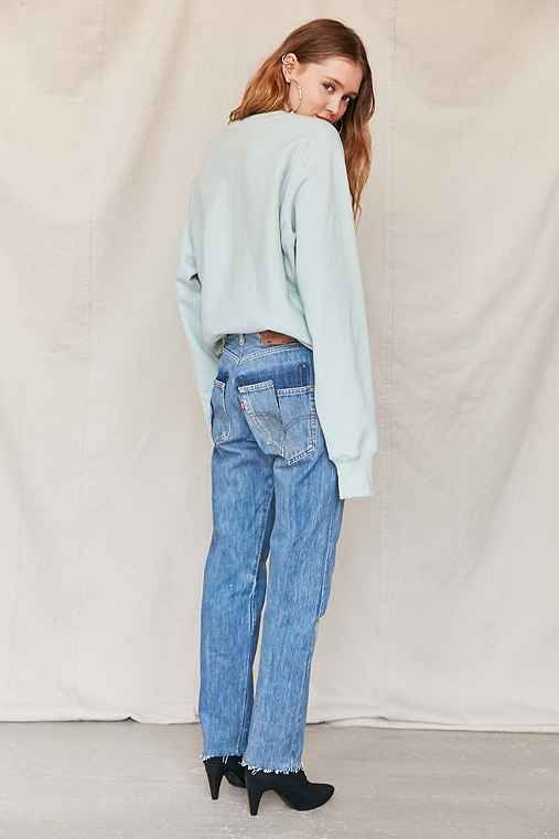 Urban Renewal Remade Levi's Sliced Pocket Reconstructed Jean,INDIGO,XS | Urban Outfitters US