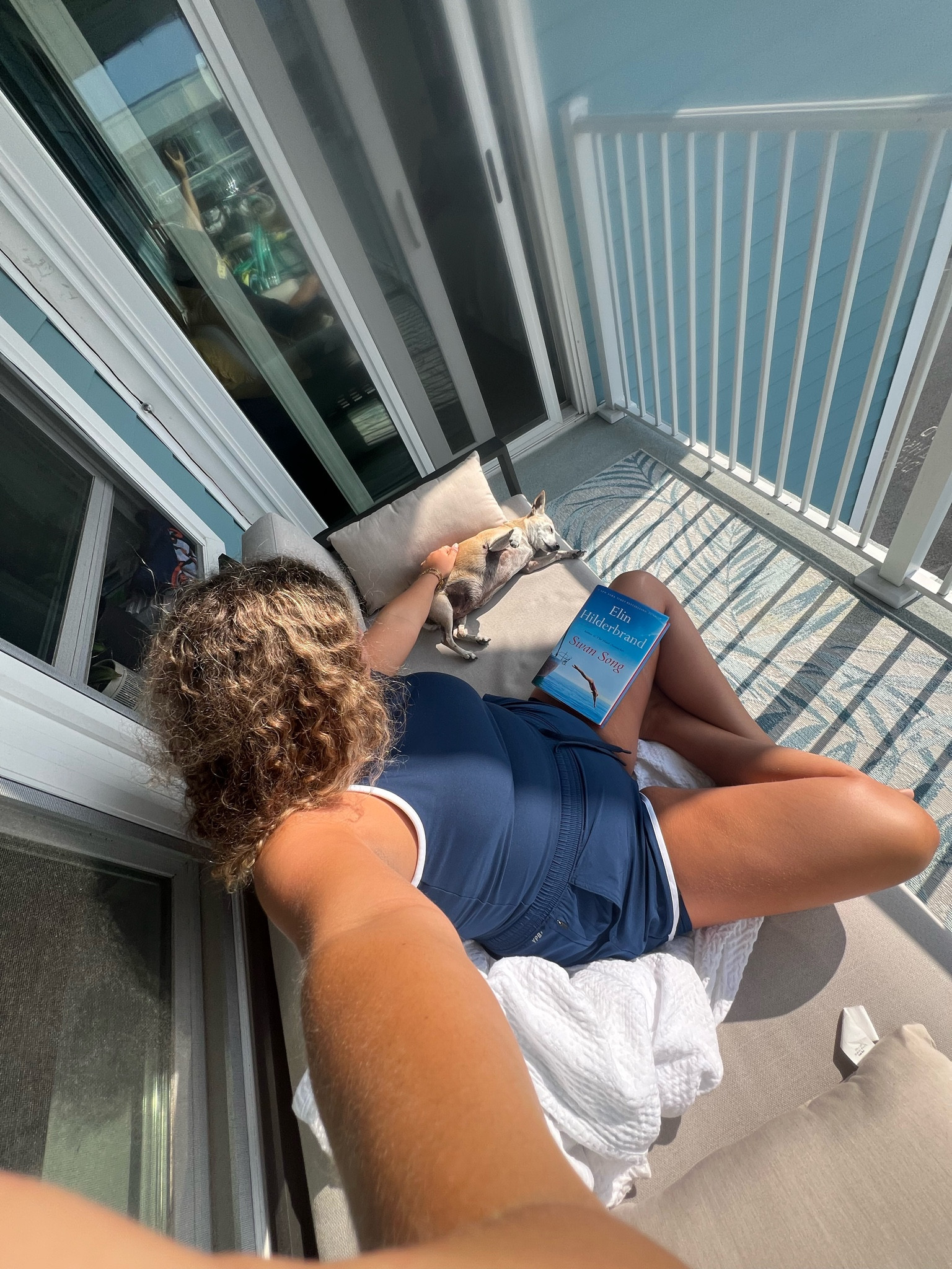 Love starting my mornings with a morning walk in my YPB athletic shorts and sports bra then reading on my outdoor patio with my pup. Abercrombie has the best athletic wear and workout finds, especially if you’re a busty girl looking for good supportive workout tops. 

#LTKMidsize #LTKActive #LTKHome