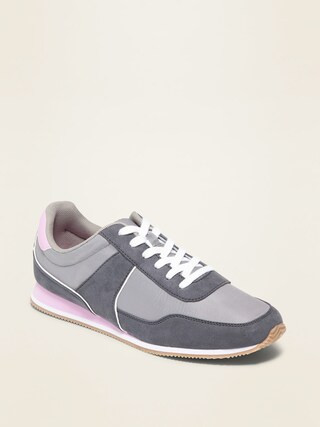 Retro Color-Blocked Sneakers for Women | Old Navy (US)