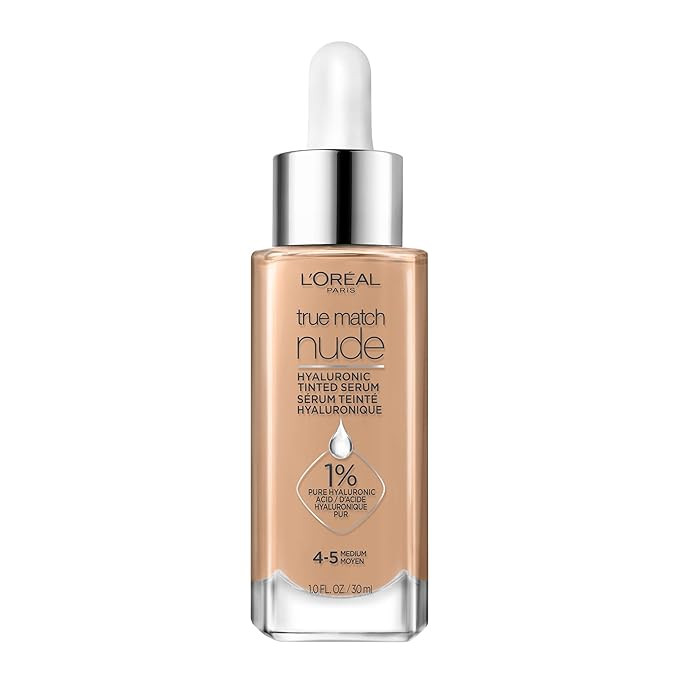 L'Oreal Paris True Match Nude Hyaluronic Tinted Serum The 1st Tinted serum with 1% Hyaluronic aci... | Amazon (US)