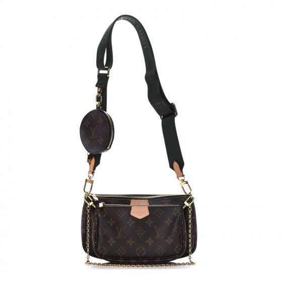 LOUIS VUITTON Monogram Multi Pochette Accessories Kaki | FASHIONPHILE | Fashionphile