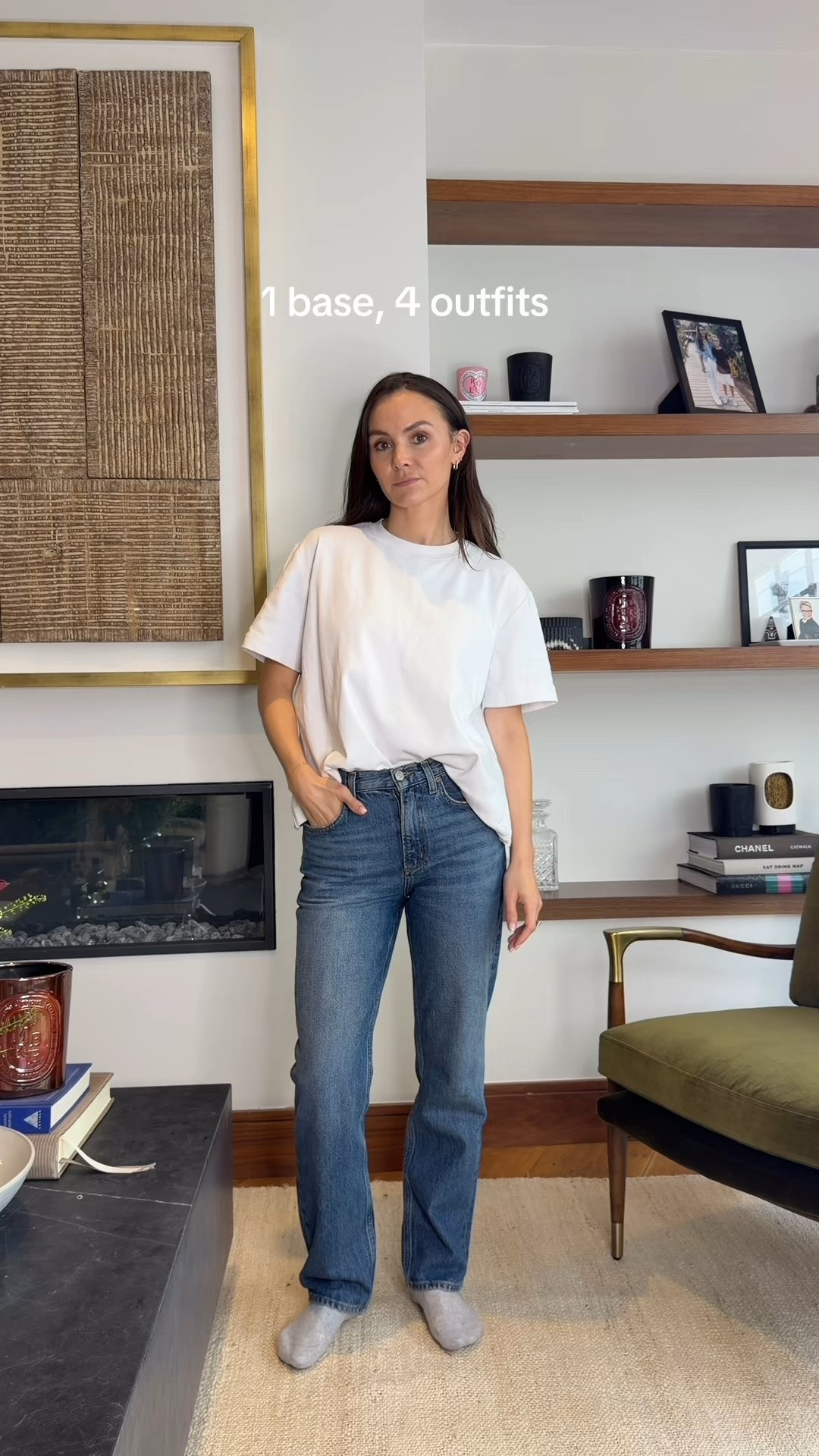 Denim outfit, white T-shirt, trench coat, winter coat, winter style, outfit ideas, outfit inspiration, winter outfits, AGOLDE denim, Zara finds, blue jeans, straight leg denim 

#LTKuk #LTKjeans #LTKwinter