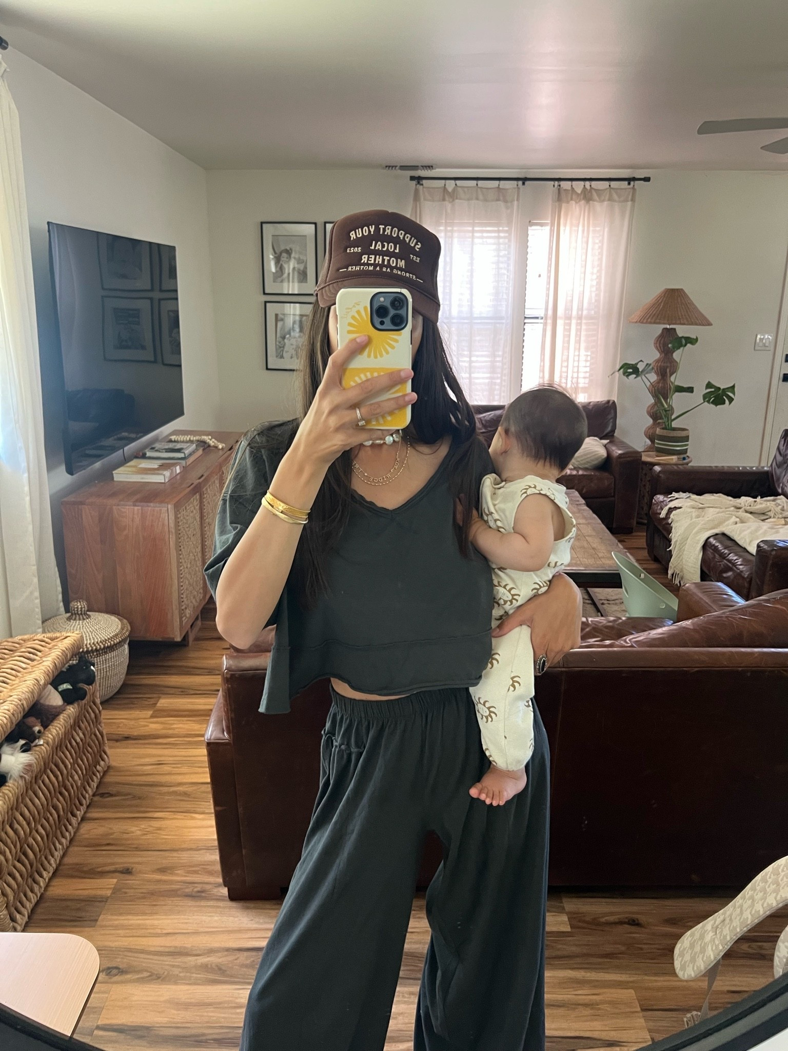 XS long in pants
S in top