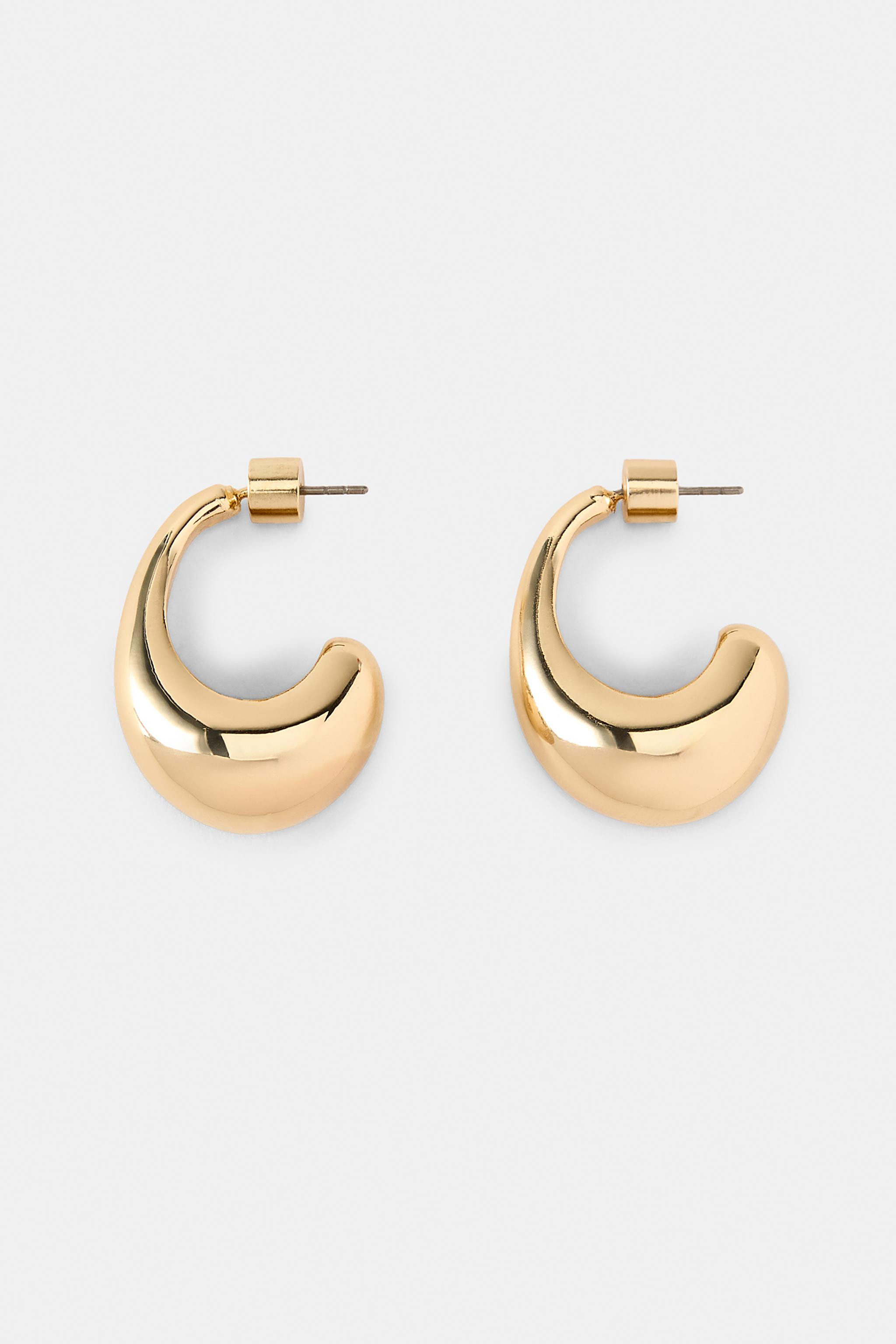METAL TEARDROP EARRINGS | Zara US