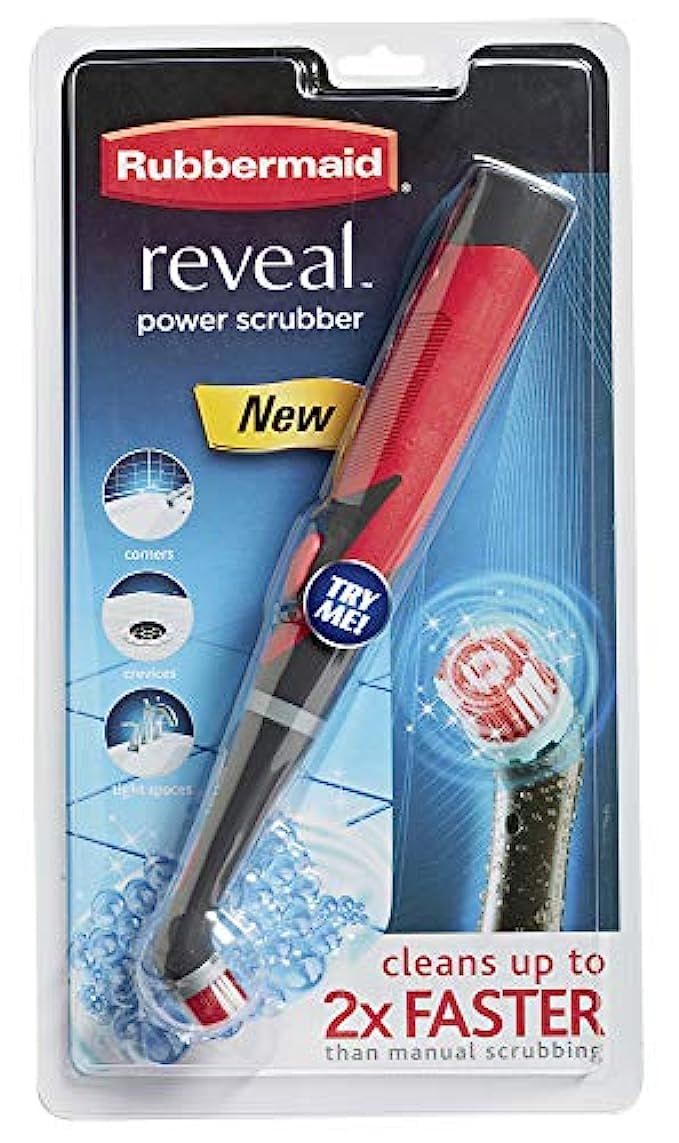 Rubbermaid Reveal Power Scrubber with 1/2 in General Cleaning Head (1839685) | Amazon (US)