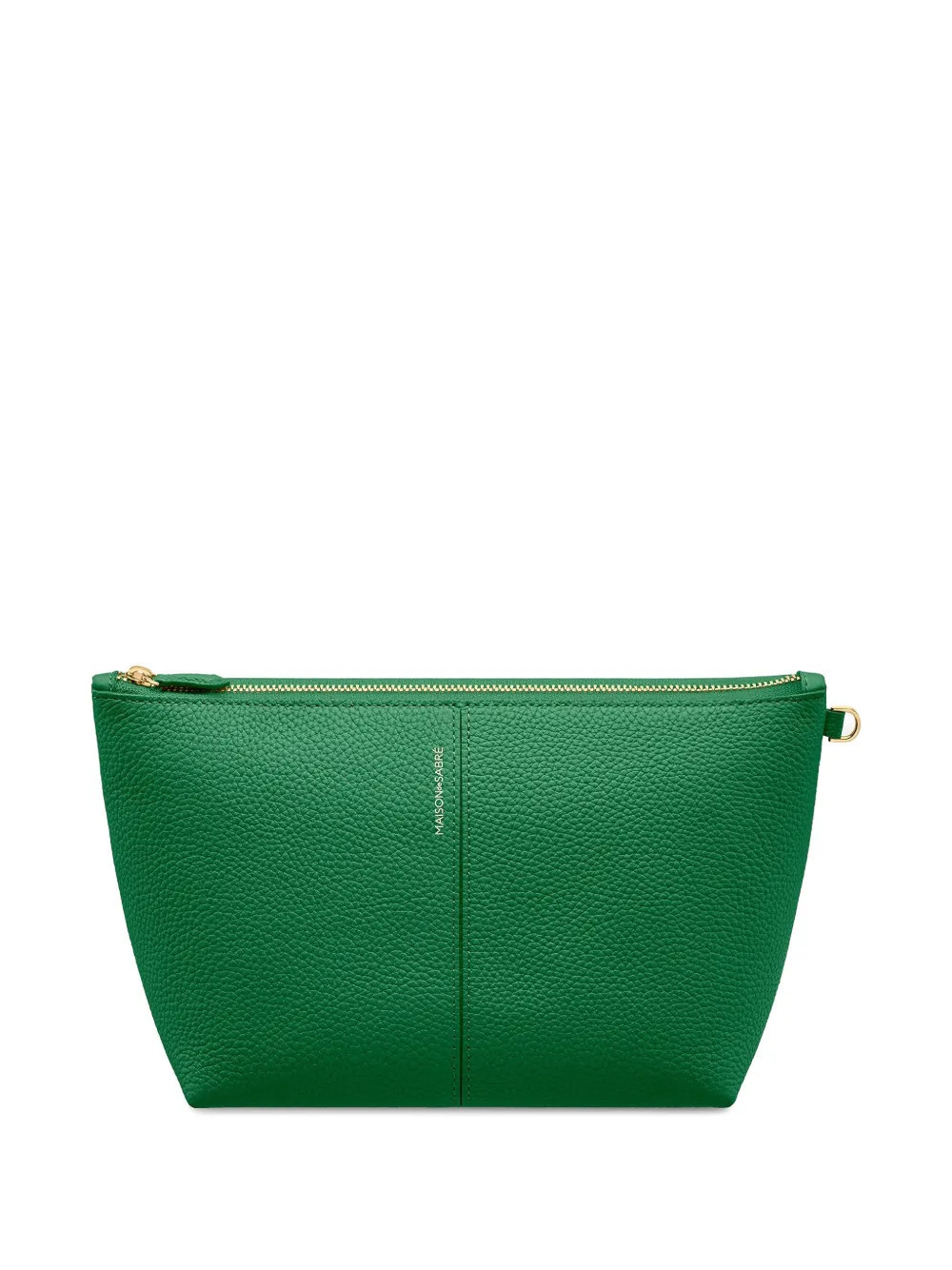 MAISON de SABRÉ medium leather pouch - Green | Farfetch Global