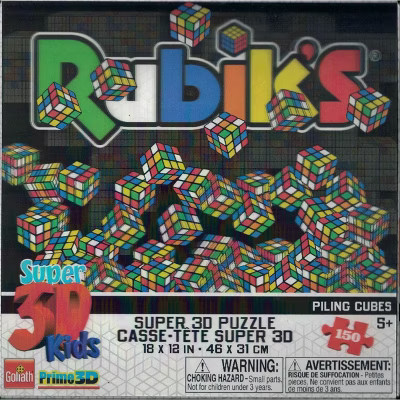 Rubik's Piling Cubes 150pc 3D Puzzle | Target